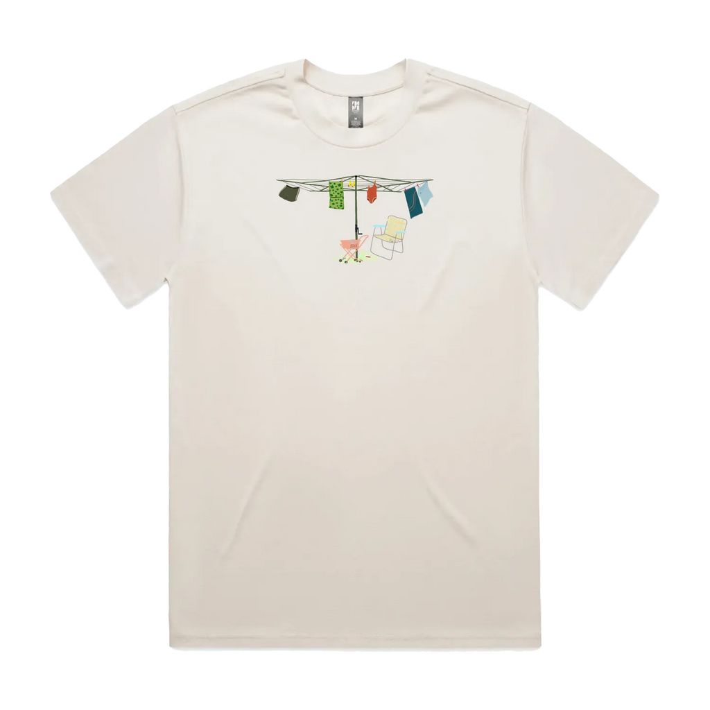 Ecru front flat lay