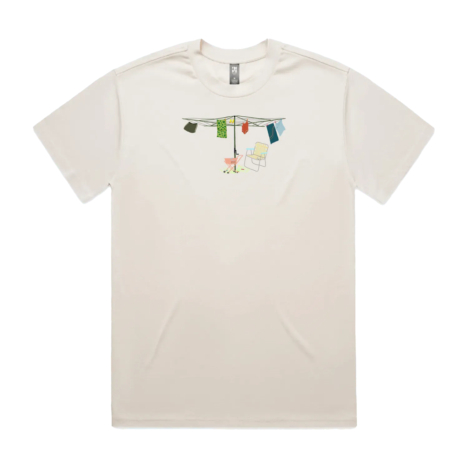Ecru front flat lay