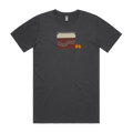 Faded Black front flat lay