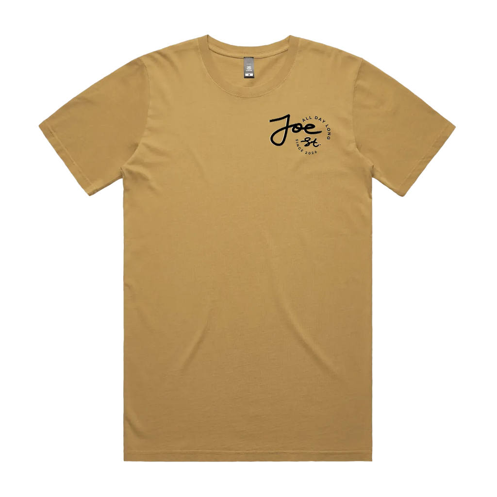 Faded Mustard front flat lay