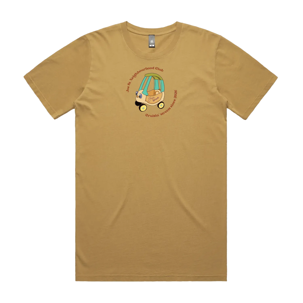 Faded Mustard front flat lay