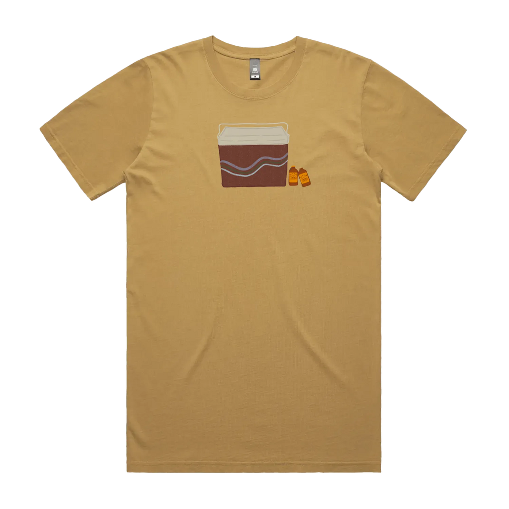 Faded Mustard front flat lay