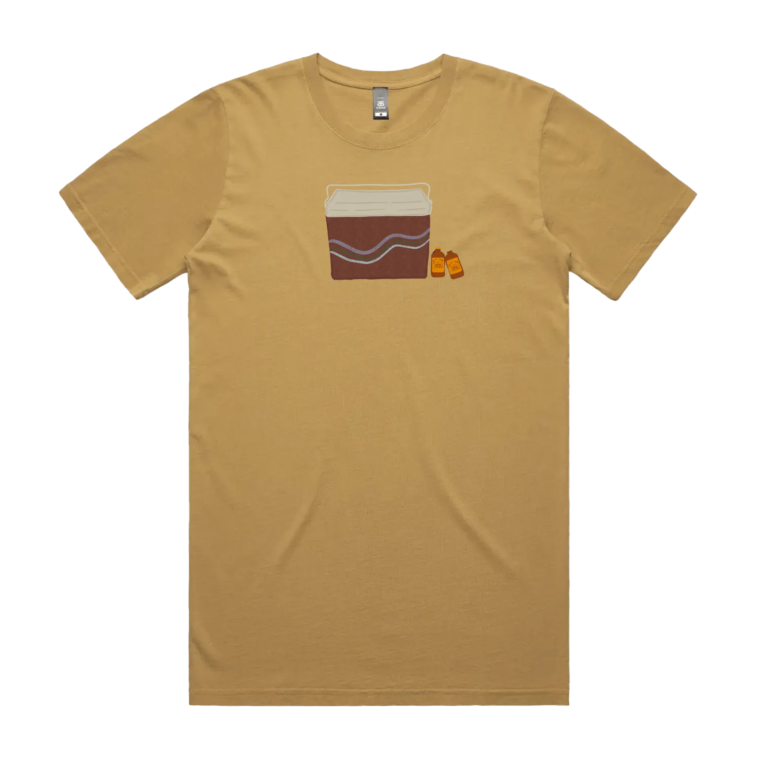 Faded Mustard front flat lay