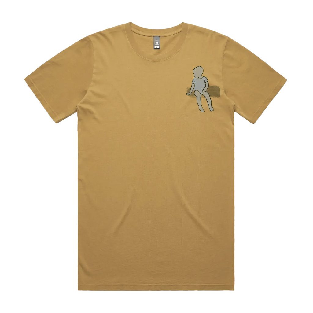 Faded Mustard front flat lay