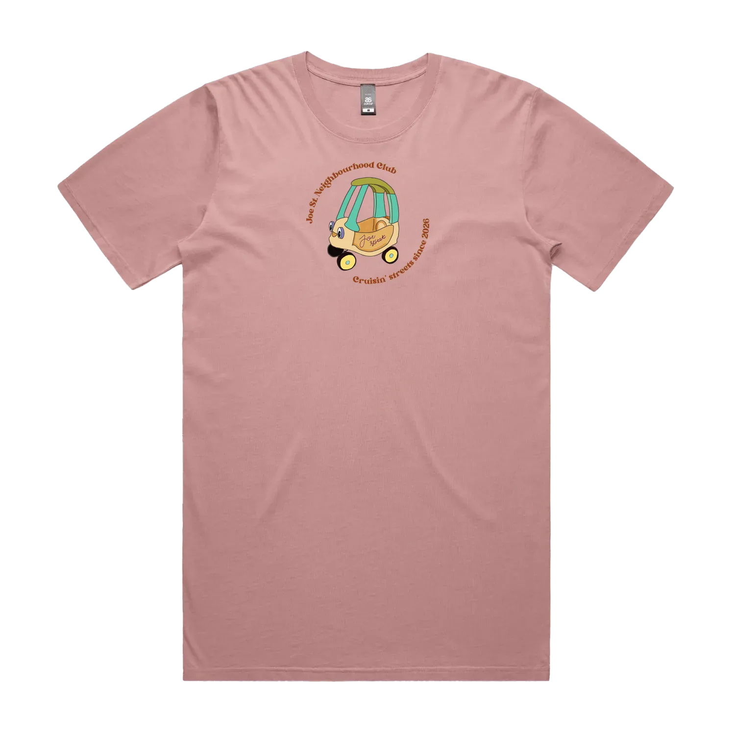 Faded Rose front flat lay